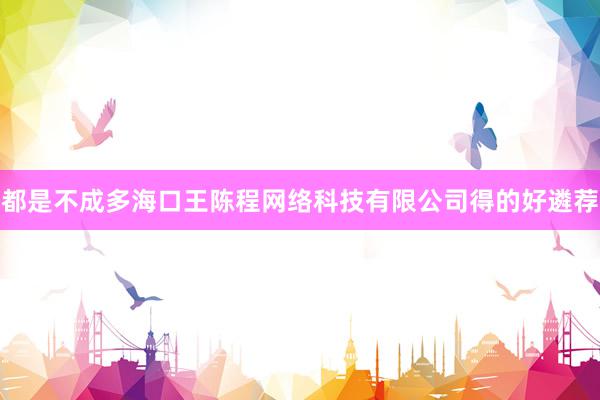 都是不成多海口王陈程网络科技有限公司得的好遴荐